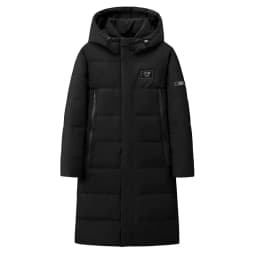 New Winter Couple White Duck Down Windproof Parkas Down Jacket Men's Long Thickened Extreme Winter Coat Oversized HOOD Collar