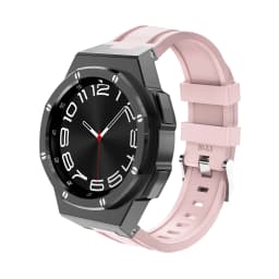 Modification Kit Case For Samsung Galaxy Watch6 Classic 47mm 43mm Stainles Steel Metal Strap Bracelet Galaxy6Classic Rubber Band
