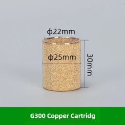HEBAI AFR BF BFR GFR AW AF 2000 3000 4000 5000 Pneumatic Air Filter Element Copper Cartridge Fiber Filter Element Air Treatment