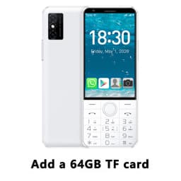 DOOV F27 Pro 4G Touch Screen Keypad Smartphone 4GB+64GB 3.58'' Screen 16mp Android 14 2120mAh MT6765 Google Play BT Mobile Phone