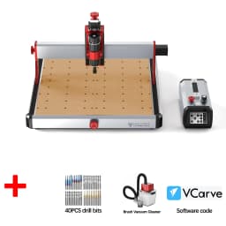 Twotrees TTC450 Ultra High Precision CNC Router 3-Axis/4-Axis Milling Cutting Machine 500W Spindle Carving Metal CNC Engraver