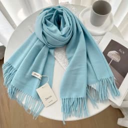 VISROVER 32 colorway Solid Winter Scarf For Women Fashion Female Shawl Cashmere Handfeeling Winter Wrap Warm Autumn Hijab Gift