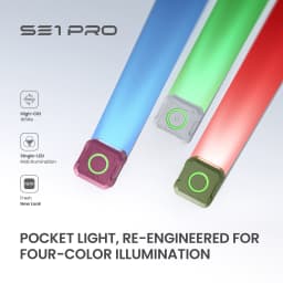 NEW SOFIRN SE1 300Lm Pocket Flashlight 76M RGB Signal Ring EDC Light Magnetic Wrist Keychain Torch
