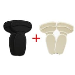 T-Shape Foam Heel Stickers Heel Protectors High Heel Insoles Flat Heel Insoles Shoe Adjusters Women's Half Insoles 2pcs/4pcs