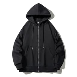 Men Plus Size 6XL 7XL Zip Up Hoodies Large Man Autumn Winter Hoodie Sweatshirt Jacket Big and Tall Mens Clothes