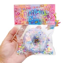 Taba Squishy Cake Doughnut Stress Relief Toy, Extra Large Sensory Fidget Toys for Kids Adults Anxiety Relaxation Squeeze Gift