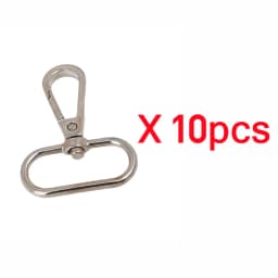 5-50pcs Metal Bag Strap Buckles 13-38mm Lobster Clasp Collar Carabiner Snap Hook DIY KeyChain Bag Part Accessories