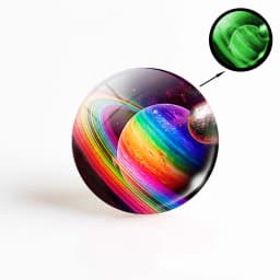 1PCS Glow In The Dark Solar System Planet Moon Earth Picture Round Glass Cabochon 12/16/20/25/30/40MM Diy Jewelry Accessories