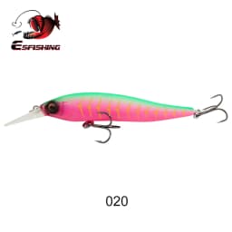 ESFISHING Wobble Hard Lure NAHAN 75mm 7.1g 0-2.4 Dive Fishing Baits Flow Floating Minnow Isca Artificial