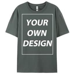 Personalized Custom Print Summer Y2K Team T-Shirt Cotton Casual Loose Short Sleeve Basics Fashion Tee Work Breathable Streetwear