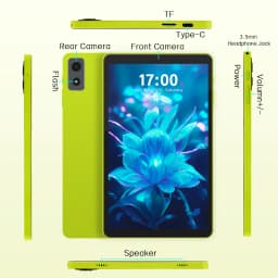 Paitanry Android 15 Tablet 8.68 Inch 8GB(3GB+5GB Expand) RAM 64GB ROM 5000mAh WiFi Bluetooth HD Portable Lightweigt Tablet PC