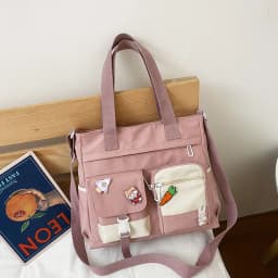 New Designer School Handbag Messeng Bag For Youth Teen Girls Tote Shoulder Bag Large Capacity Nylon Women Crossbody Bag Satchels
