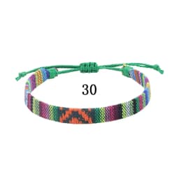 Woven Ethnic Nepal Bracelet Boho Women Men Fabric Thread Rope Hand Wrist Strap Weave Braid Wristband Luck Friendship Knot Bangle