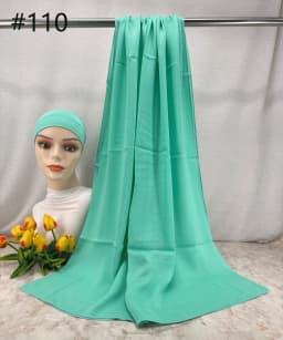 110colors Modal Hijab with Modal Undercap Set Basic Stretchy Pullover Headscarf Thin Breathable Sunscreen Head Wrap Hijabs Scarf