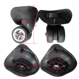 A08 A-08 Silent Aircraft Wheels Trolley Case Luggage Universal Wheel Suitcase Repair Parts Accessories Replacement Wheels Caster