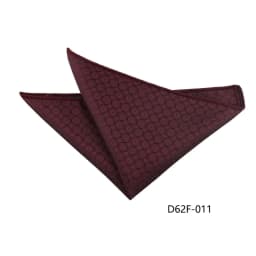 24cm Korean Style Leaf Floral Handkerchief For Men Suits Brown Red Pocket Square Polyester Woven Hanky Small Towel Tuxedo Cravat