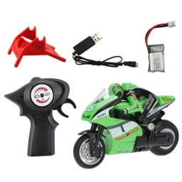 RC Motorcycle Electronic Remote Control Racing Car High Speed Electric Off-Road Car Rechargeable 2.4Ghz Stunt Motorbike For Boys