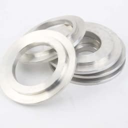 High-Precision Silicone Gaskets & Aluminum Adapter Plate Disc for Professional Vacuum Casting Jewelry Machine Accessory