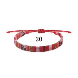 Woven Ethnic Nepal Bracelet Boho Women Men Fabric Thread Rope Hand Wrist Strap Weave Braid Wristband Luck Friendship Knot Bangle