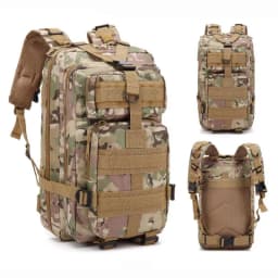 3P Tactical Backpack 20L-25L 1000D Nylon Outdoor Hiking Camping Traveling Fishing For Men Hunting Bag Sport Backpack