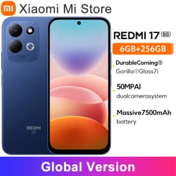 Xiaomi Redmi 17 5G NFC Global Version 6.9" display NFC 120Hz Snapdragon® 4 Gen 5 Mobile Platform 7500mAh 50MP main camera 45W t