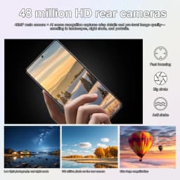 K-Touch Mobile Phones For S26 Ultra 7.3 Inch Android 15 Smartphone Global Version 5G Dual Card Dual Standby Cell phone 16+48MP Camera 7800mAh Battery Face Unlocked Cellphones For Men Women