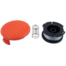Factory Wound AF100 Replacement Spool Line And Cap RC100P For Black&Decker Trimmers 30 Feet Of 0 065 Inch Diameter Line