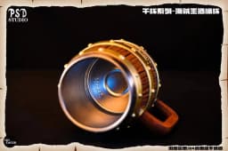 One Piece Barrel Mug Anime Merch Goods Handmade Cup With 304 Stainless Steel Liner Collectible Drinkware Gift For Anime Fans Com