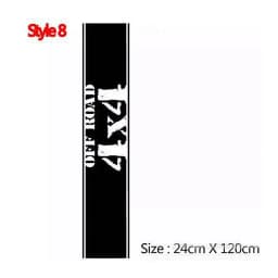 1pc Hood Car Sticker Personalized Stripe Stickers Auto Modified Body Sticker Car Accessories Decoration Covering Film
