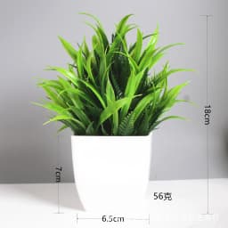 Wholesale OEM/ODM Artificial Mini Potted Plants Fake Sprayed Eucalyptus Plant in Pots House Plants for Home Office