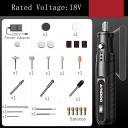 SNASAN Mini Pearl Punching Machine Jewelry Making Tool Fit 110V-240V Handmade DIY Drilling Tools