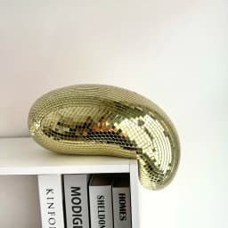 Melted Disco Ball Modern Home Decor Handmade Mirror Ball Aesthetic Room Decor Melting Disco Ball Bling Funky Room Decor