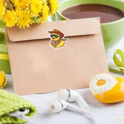 500Pcs Duck Stickers Cute Rubber Yellow Ducks Roll Stickers Present for Duck Birthday Meeting Pool Party Sticker,1inch