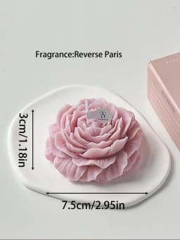 3D Peony Aromatic Candle Creative Flower Shape Aromatherapy Wedding Decor Gifts Box Valentine's Day Scented Souvenir Ornament