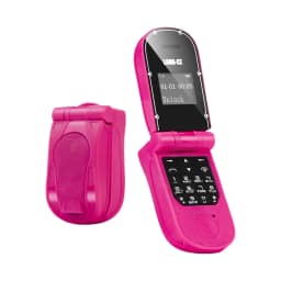 UNIWA J30 2G Single Card Mini Flip Mobile Phones Clamshell Push Button Wireless Bluetooth Dialer Magic Voice Handsfree Earphone