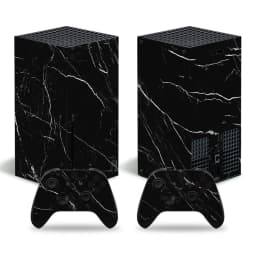 For X-box Series X Console and 2 Controllers Skin Sticker Geometric Lattice Protective Vinyl Decal Full Set for XSX Skin