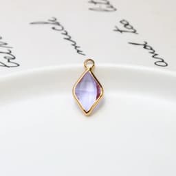 1pcs Diy Jewelry Copper Edging Gold Plated Drop Pendant Necklace Earrings Bracelet Small Accessories Material Handmade Charms