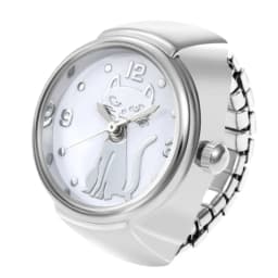 Creative Alloy Shell, New Hot Selling Couple Ring, Circular Arabic Numerals, Cat Scale, Men's And Women's Gift