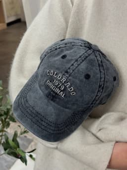 Retro Colorado Letter Embroidery Baseball Caps Spring Summer Cotton Adjustable Casual Hat Hip Hop Streetwear Sun Hats For Baby