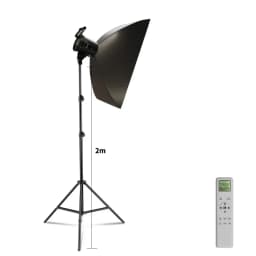 Bowens Video Studio Kit 115W Photography COB Light Dimmable Kit LED Lamp Flash Studio 220VLighting 3000-6000K 3 Color