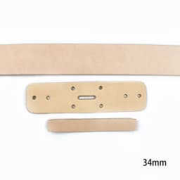 1P Deepeel 18-38mm Wide Belt First Layer Cowhide Headless Pin Buckle Belts for Men Women Genuine Leather Vintage Waistband Part