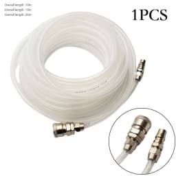 10m 15m 20m Pneumatic Straight Pipe Air Compressor Pump Hose 5x8mm Tube With Quick Connector High Pressure Pneumatic Tube Tools