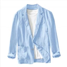 man's Coat 2026 New Casual Suit single-layer Jacket Solid Color Cotton Linen Solid Color Button Pocket Long Sleeve Clothing
