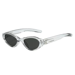 Trendy Retro Black Cat-Eye Sunglasses (Silver Star Detail) – Luxury INS Vibe, Perfect for Stunning Street Snaps