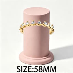 2026 New 925 Silver Sparkling Heart Shaped Rose Sun Moon Women's Seal Ring Display Tool DIY Exquisite Charm Jewelry Gift