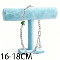 2026 New 925 Silver Classic Women's Circular Logo Love Heart Tennis Adjustable Bracelet Display Tool DIY Exquisite Charm Jewelry