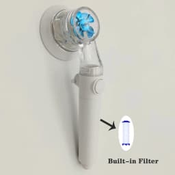 New Design Propeller Bathroom Shower Head High Pressure Water Saving With Adjustable Button Built-in Filter Handheld Shower Head