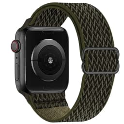 Nylon Strap for Apple Watch Band Ultra2-1 49mm 41mm 45 mm 38/42 Bohemian Elastic Bracelet iWatch Series 9 8 7 6 5 4 3 Se 40/44mm