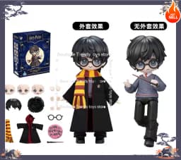 MINISO Harry Potter Philosopher's Stone Action Figures Blind Box Wizarding World Hermione Ron Collectible Model Toy Gift