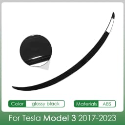 Spoiler for Tesla Model Y Juniper Accessories Spoilers Wings for Tesla Model 3 Highland Accessories 3/Y 2017-2027 ABS Material